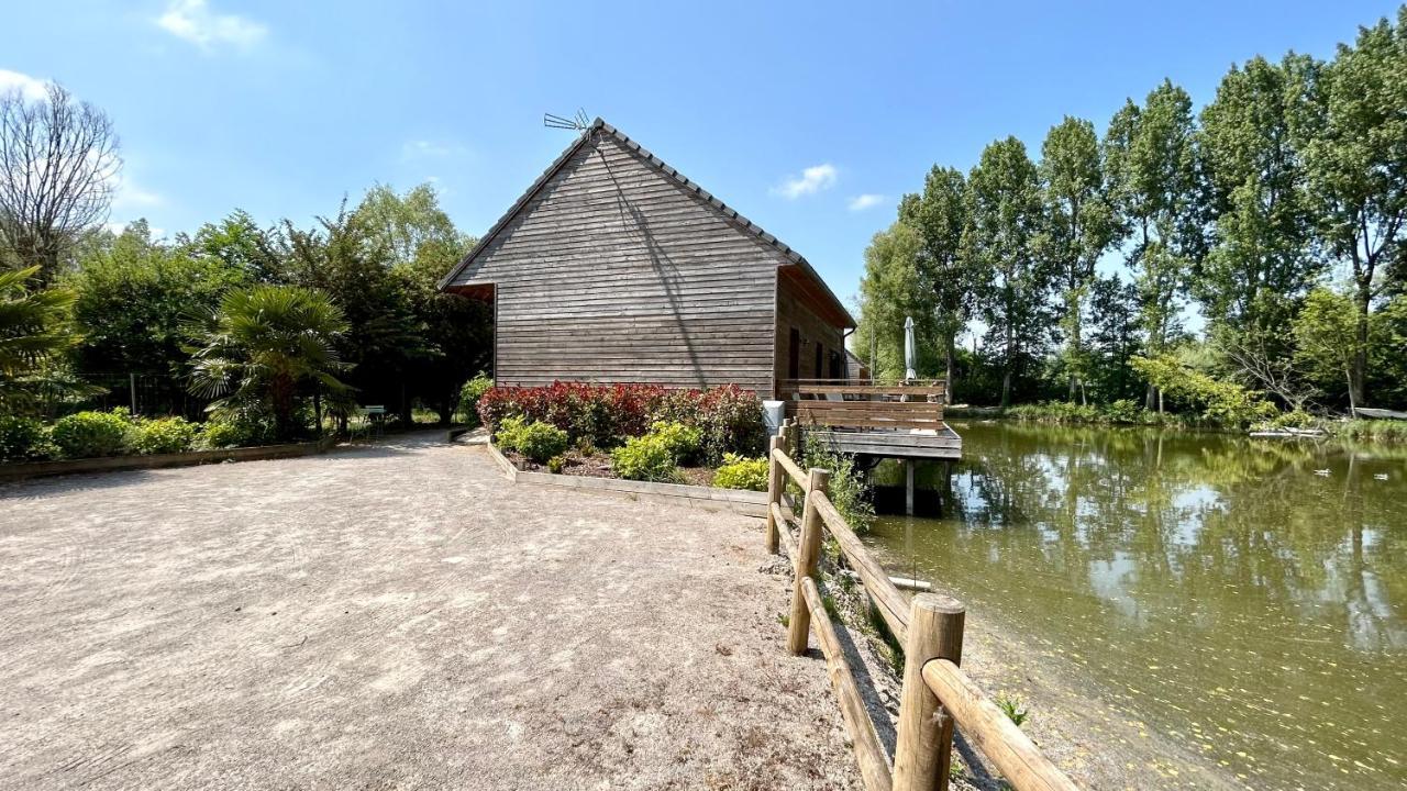 Chalet Avec Terrasse Sur Pilotis Vue Sur L'Etang 뤼 외부 사진