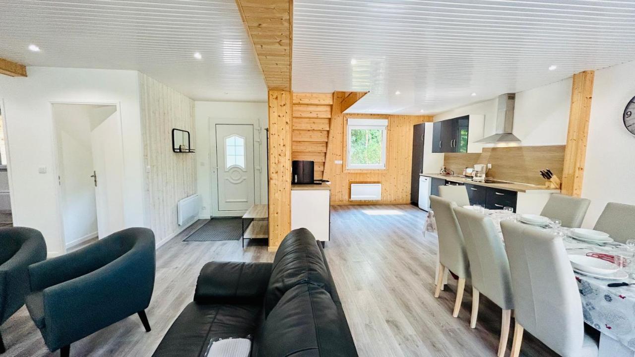 Chalet Avec Terrasse Sur Pilotis Vue Sur L'Etang 뤼 외부 사진