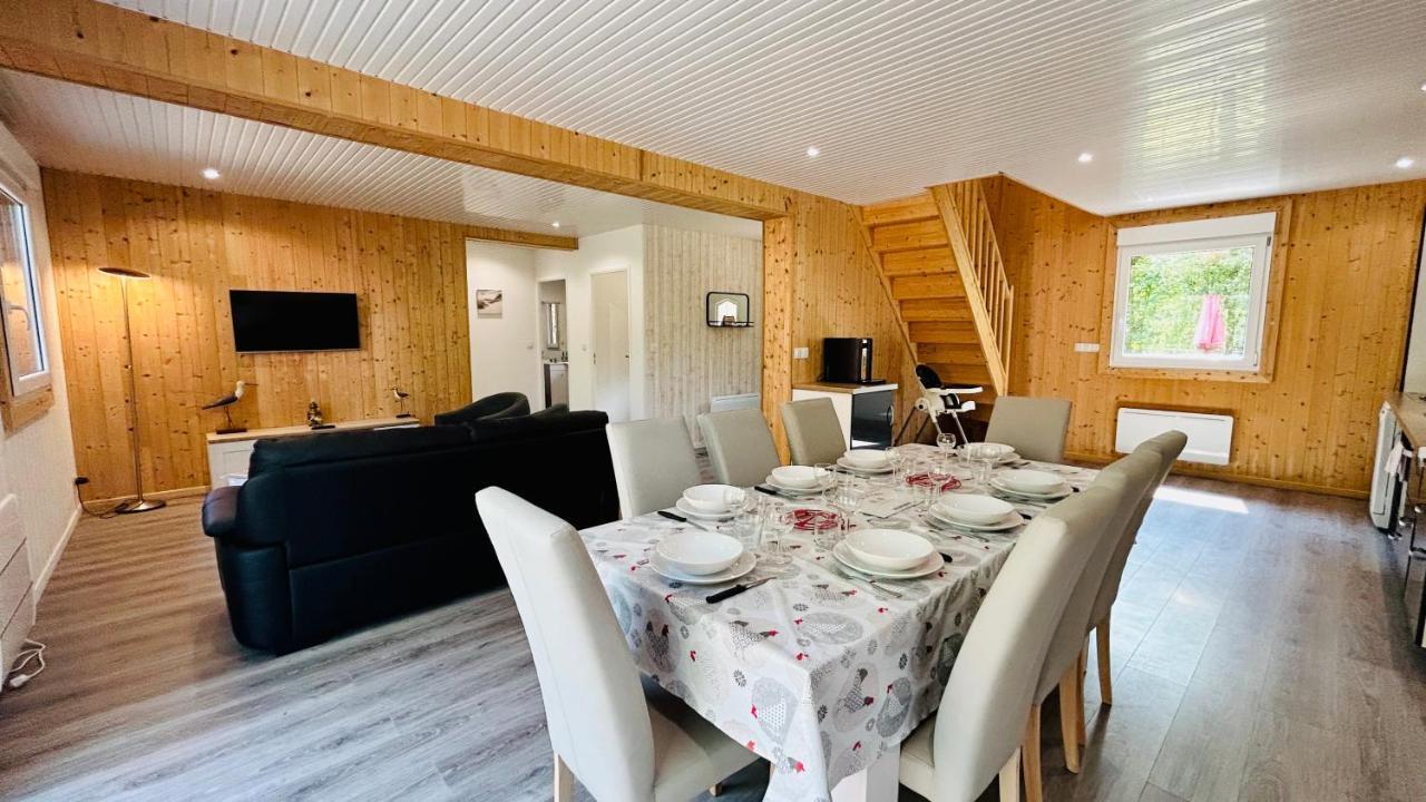 Chalet Avec Terrasse Sur Pilotis Vue Sur L'Etang 뤼 외부 사진