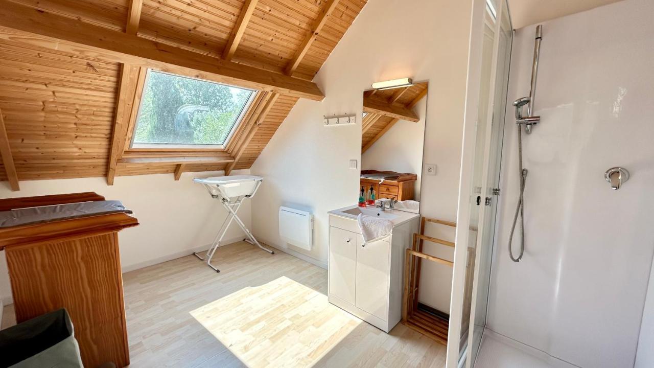 Chalet Avec Terrasse Sur Pilotis Vue Sur L'Etang 뤼 외부 사진